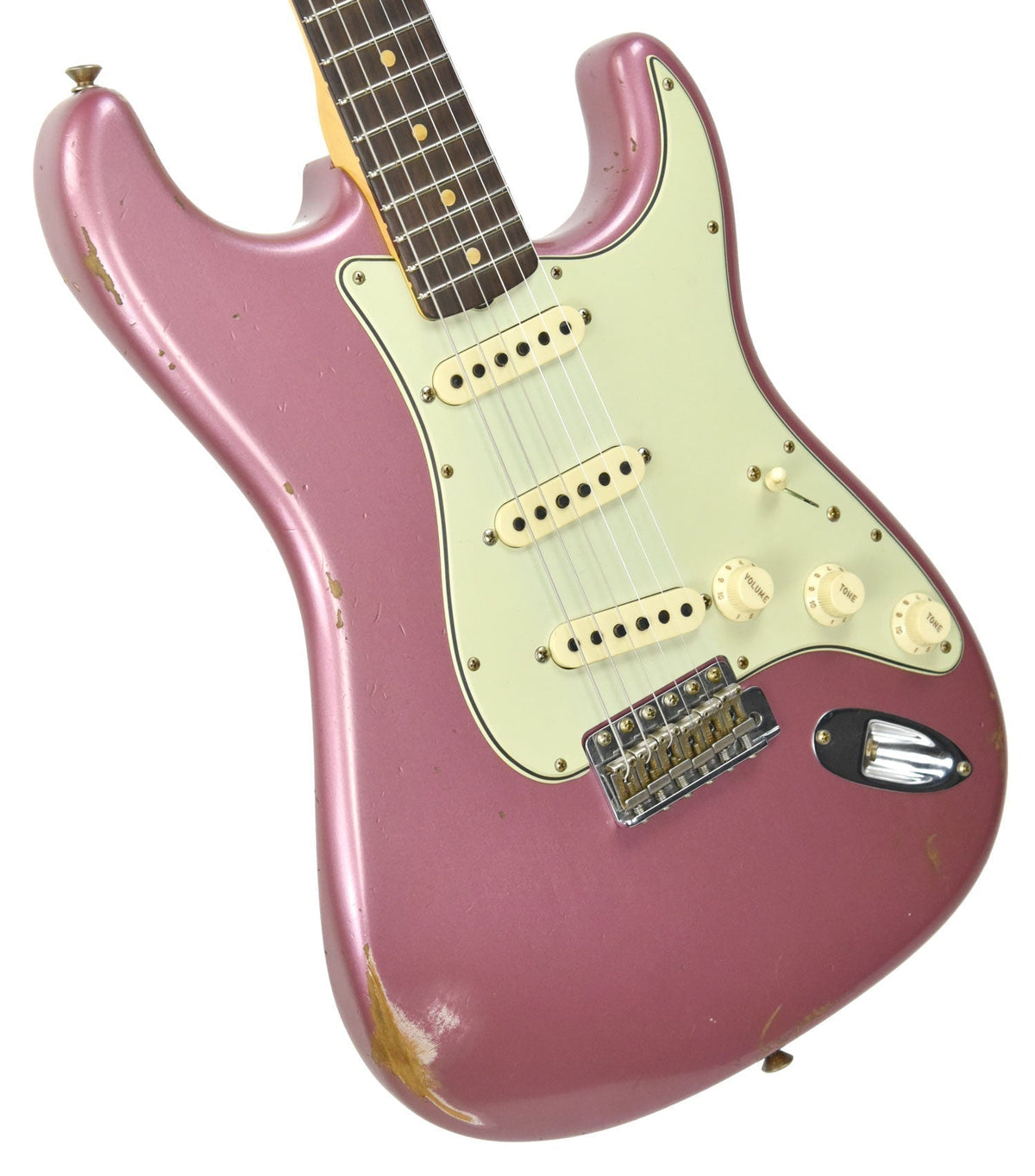 Fender Custom Shop 61 Stratocaster Relic in Burgundy Mist Metallic CZ542891