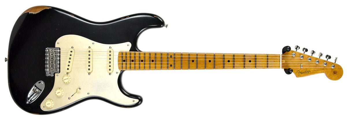 Fender Custom Shop LTD NAMM Roasted 56 Stratocaster Relic in Aged Black CZ541917