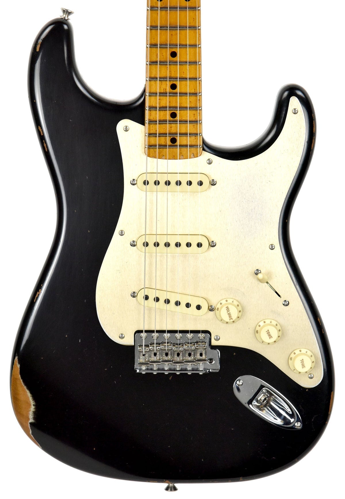 Fender Custom Shop LTD NAMM Roasted 56 Stratocaster Relic in Aged Black CZ541917