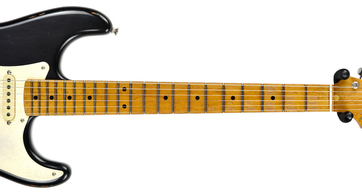 Fender Custom Shop LTD NAMM Roasted 56 Stratocaster Relic in Aged Black CZ541917