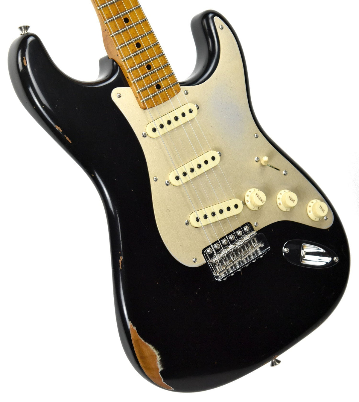 Fender Custom Shop LTD NAMM Roasted 56 Stratocaster Relic in Aged Black CZ541917