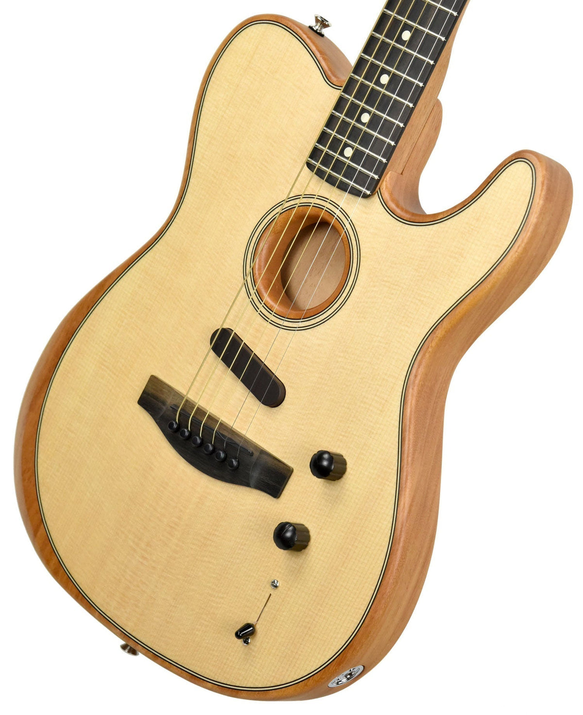 Fender American Acoustasonic Telecaster in Natural US193201
