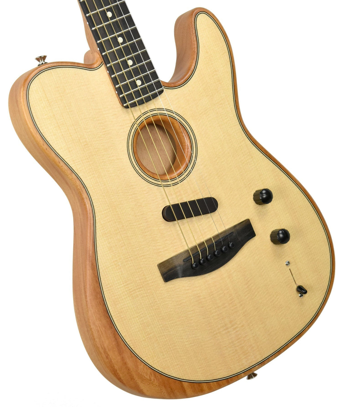 Fender American Acoustasonic Telecaster in Natural US193201