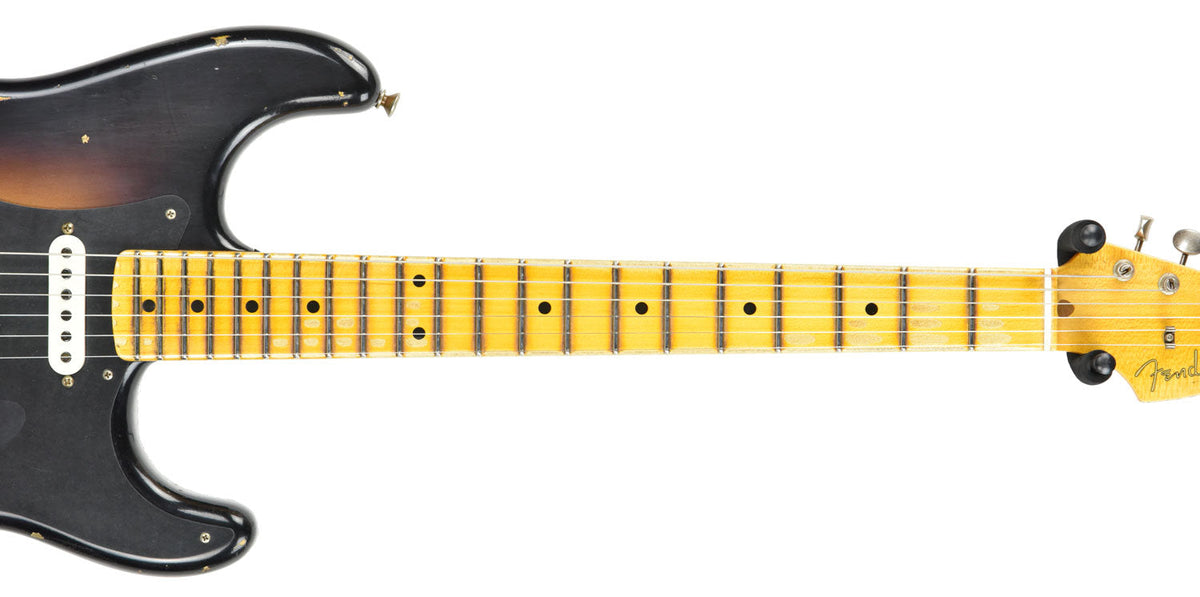 Fender Custom Shop Ancho Poblano Stratocaster Relic 2 Tone Sunburst CZ542941