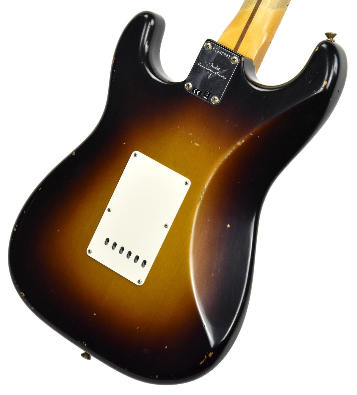 Fender Custom Shop Ancho Poblano Stratocaster Relic 2 Tone Sunburst CZ542941
