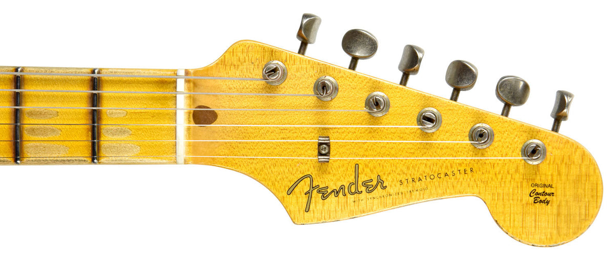 Fender Custom Shop Ancho Poblano Stratocaster Relic 2 Tone Sunburst CZ542941