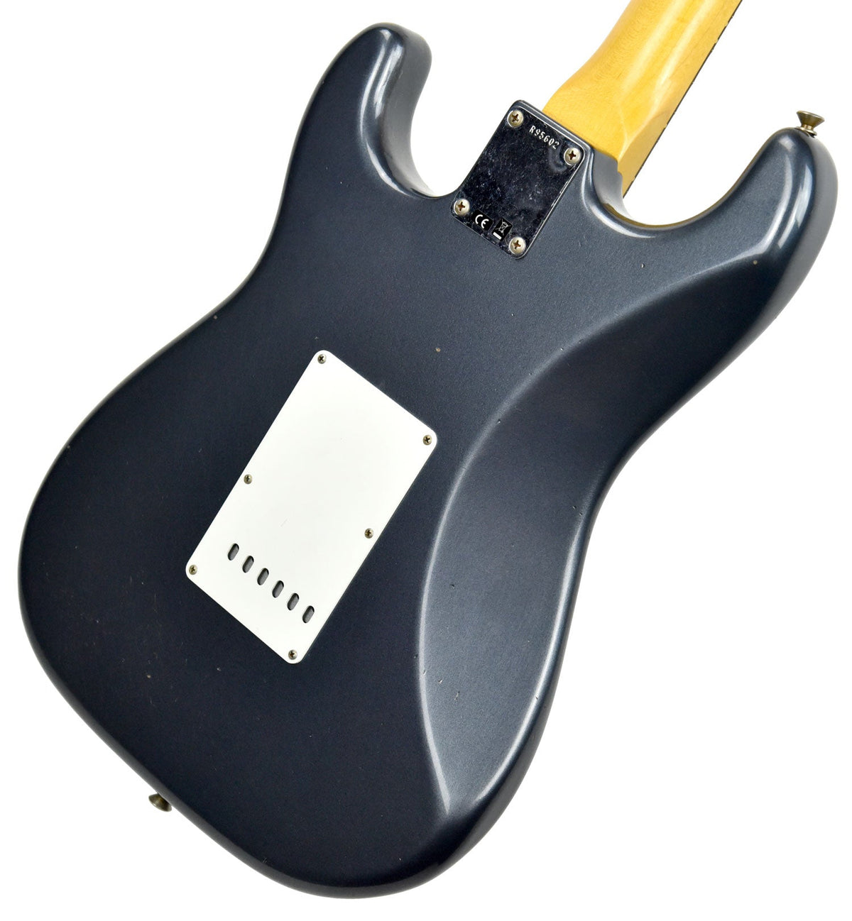 Fender Custom Shop 63 Stratocaster Relic in Charcoal Frost Metallic R95602