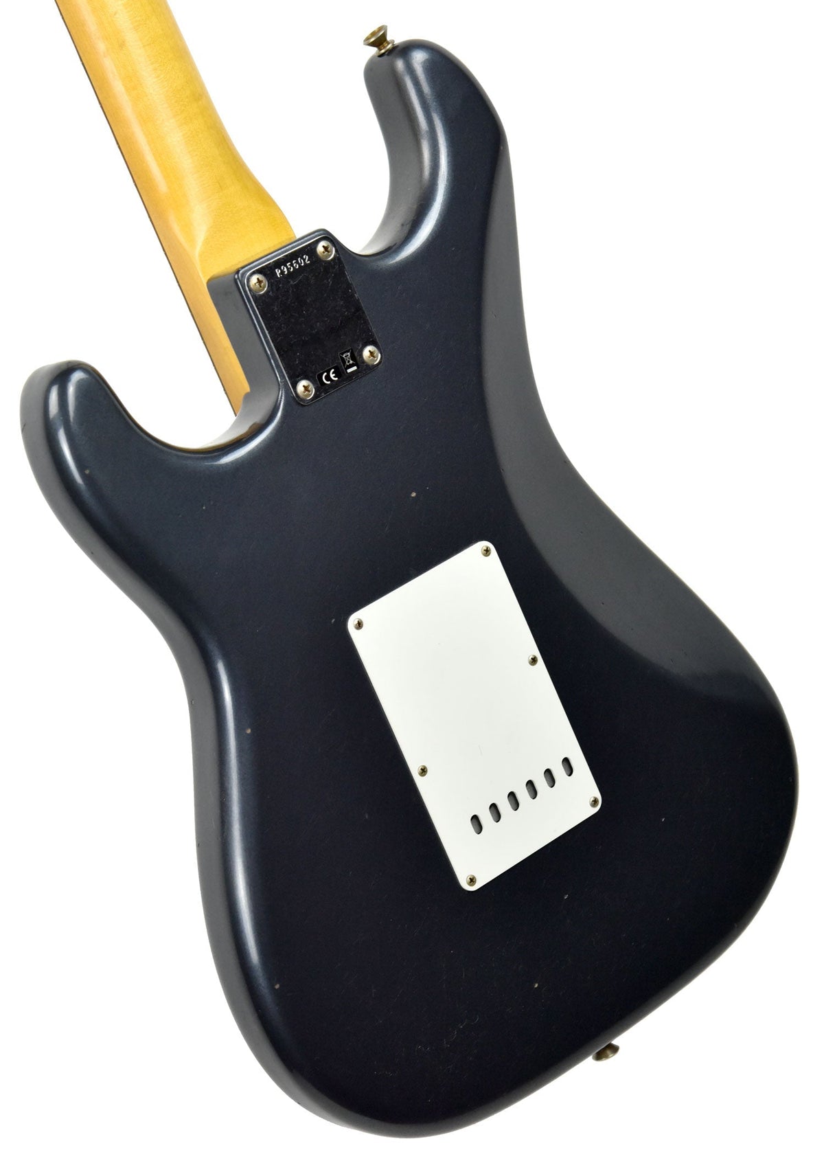 Fender Custom Shop 63 Stratocaster Relic in Charcoal Frost Metallic R95602