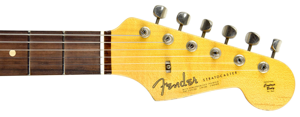 Fender Custom Shop 63 Stratocaster Relic in Charcoal Frost Metallic R95602