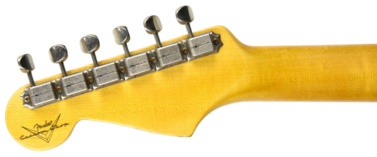 Fender Custom Shop 63 Stratocaster Relic in Charcoal Frost Metallic R95602