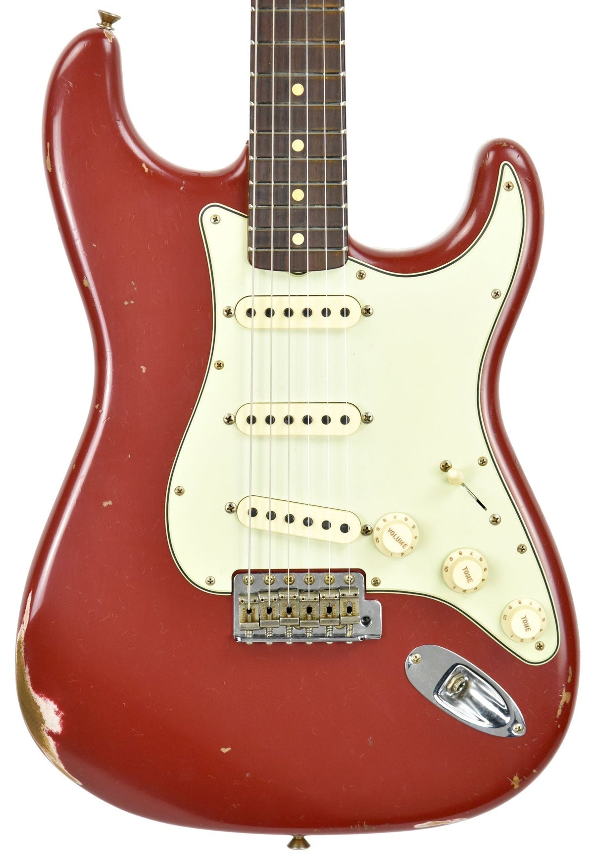 Fender Custom Shop 61 Stratocaster Relic in Cimarron Red CZ543064