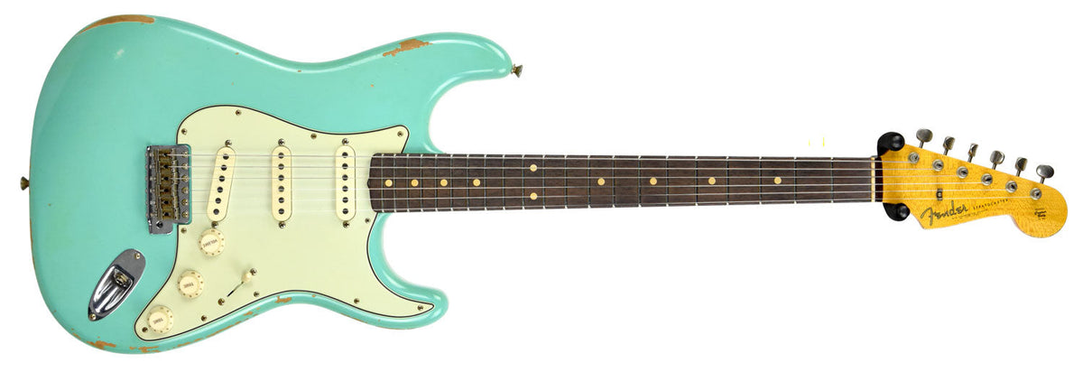 Fender Custom Shop 61 Stratocaster Relic in Seafoam Green CZ542940