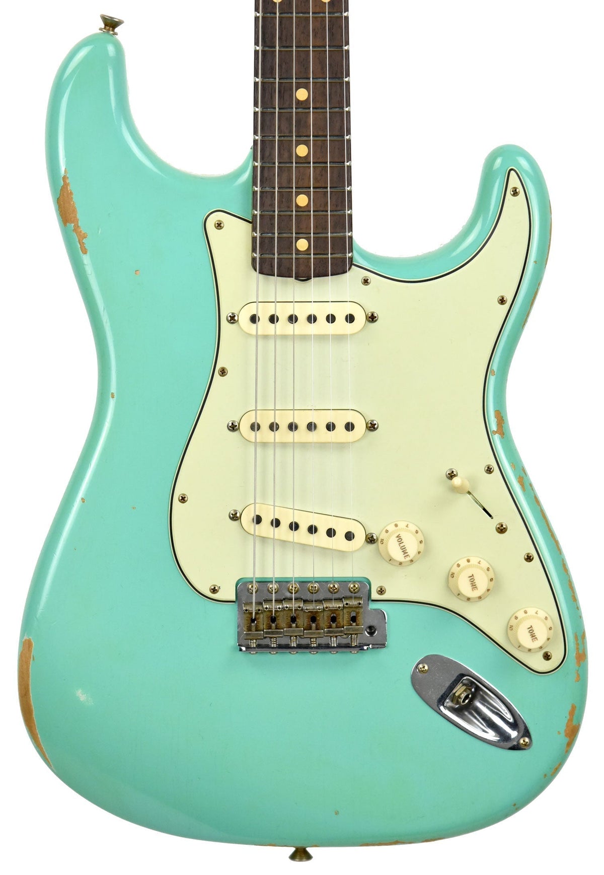 Fender Custom Shop 61 Stratocaster Relic in Seafoam Green CZ542940