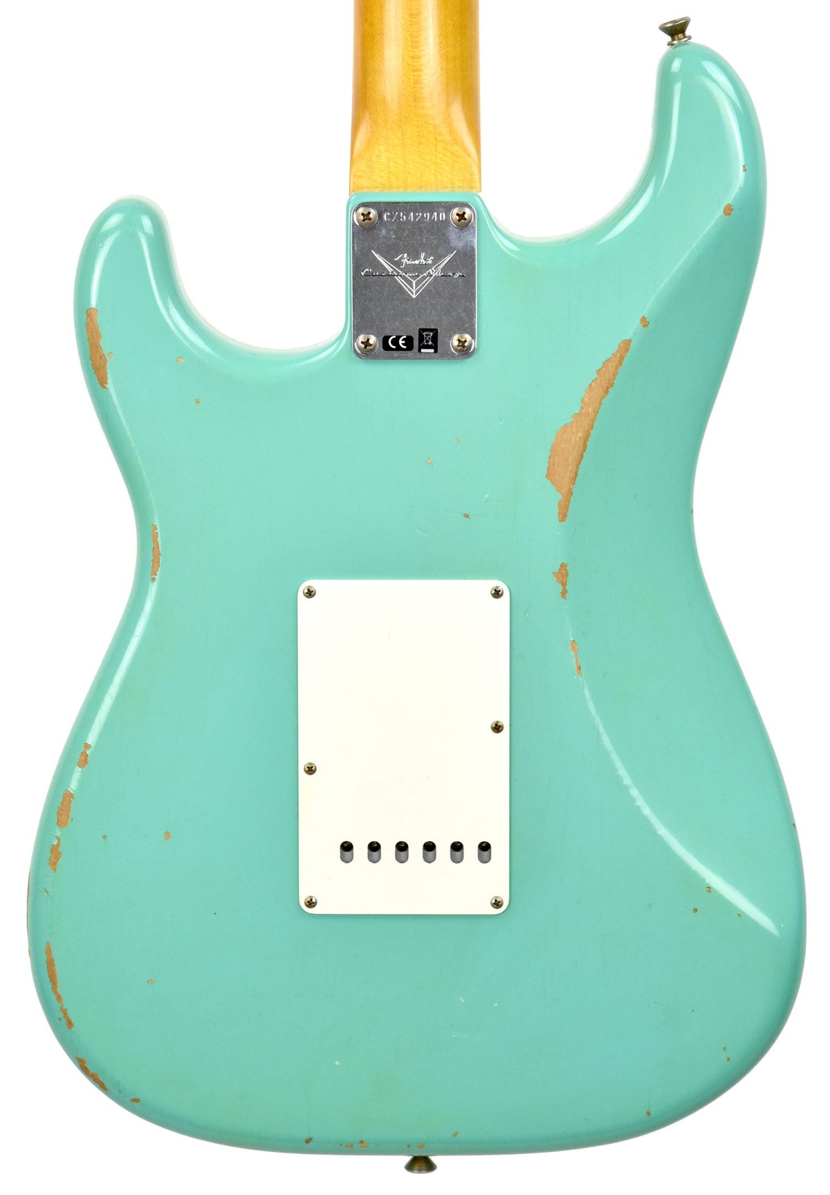 Fender Custom Shop 61 Stratocaster Relic in Seafoam Green CZ542940