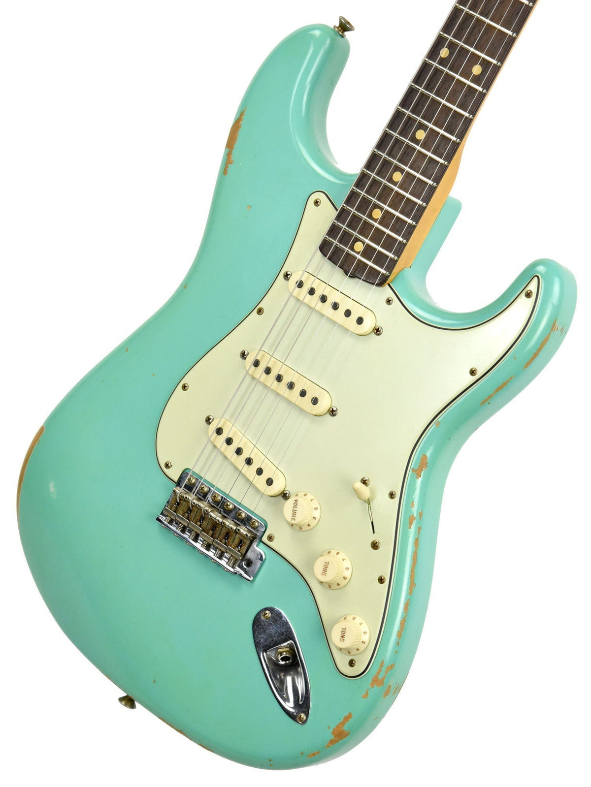 Fender Custom Shop 61 Stratocaster Relic in Seafoam Green CZ542940