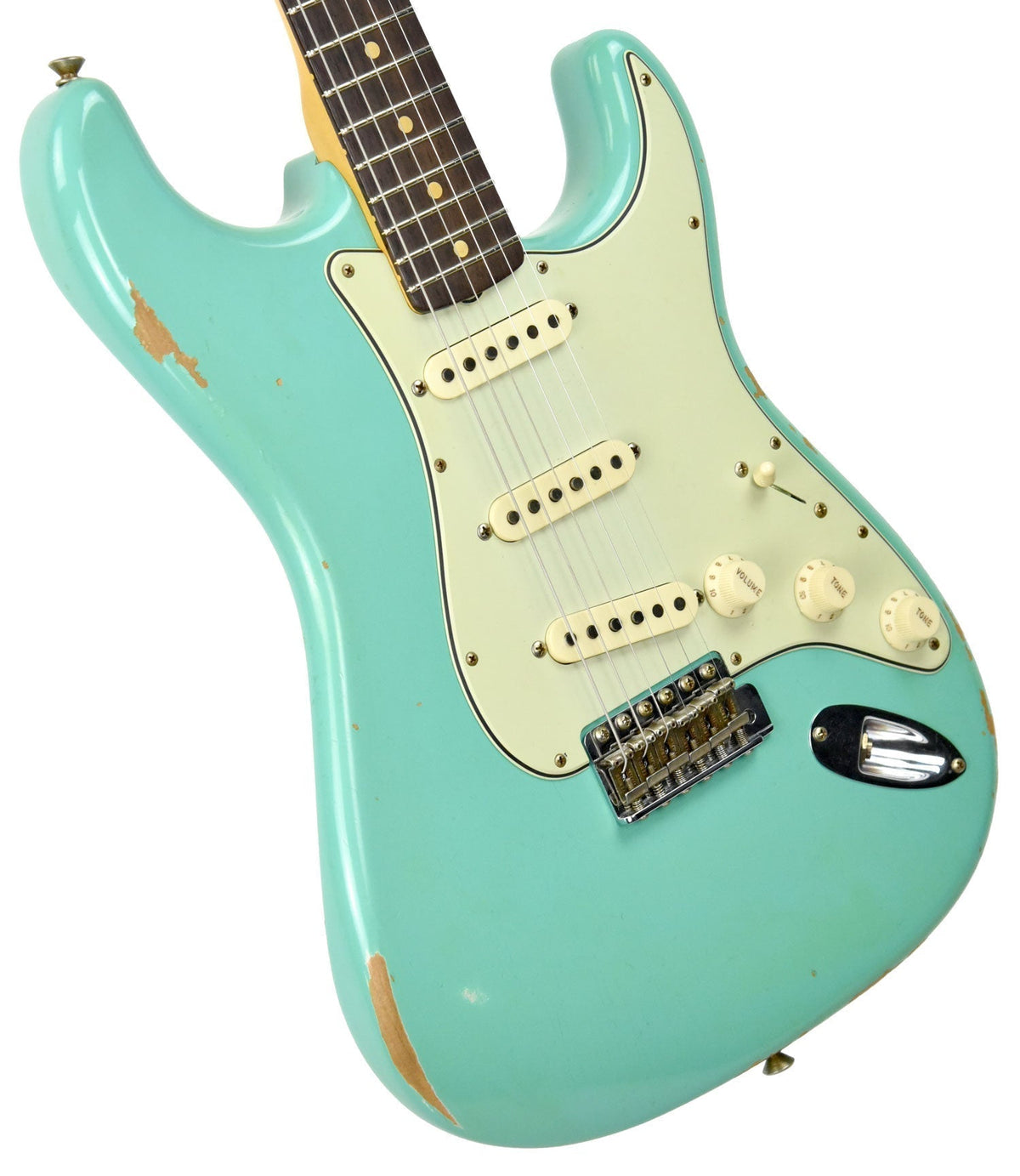 Fender Custom Shop 61 Stratocaster Relic in Seafoam Green CZ542940