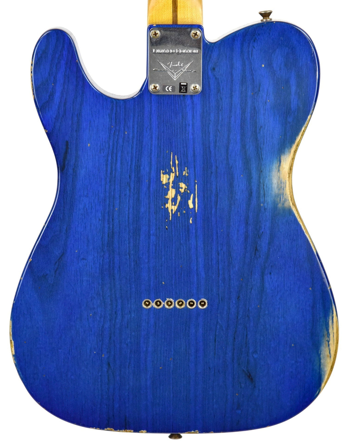 Fender Custom Shop 52 H/S Telecaster Relic in Cobalt Blues Trans R99434