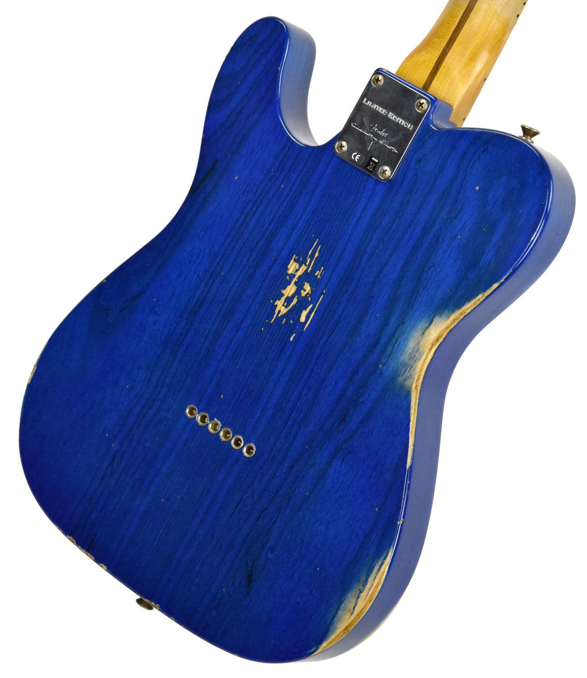 Fender Custom Shop 52 H/S Telecaster Relic in Cobalt Blues Trans R99434