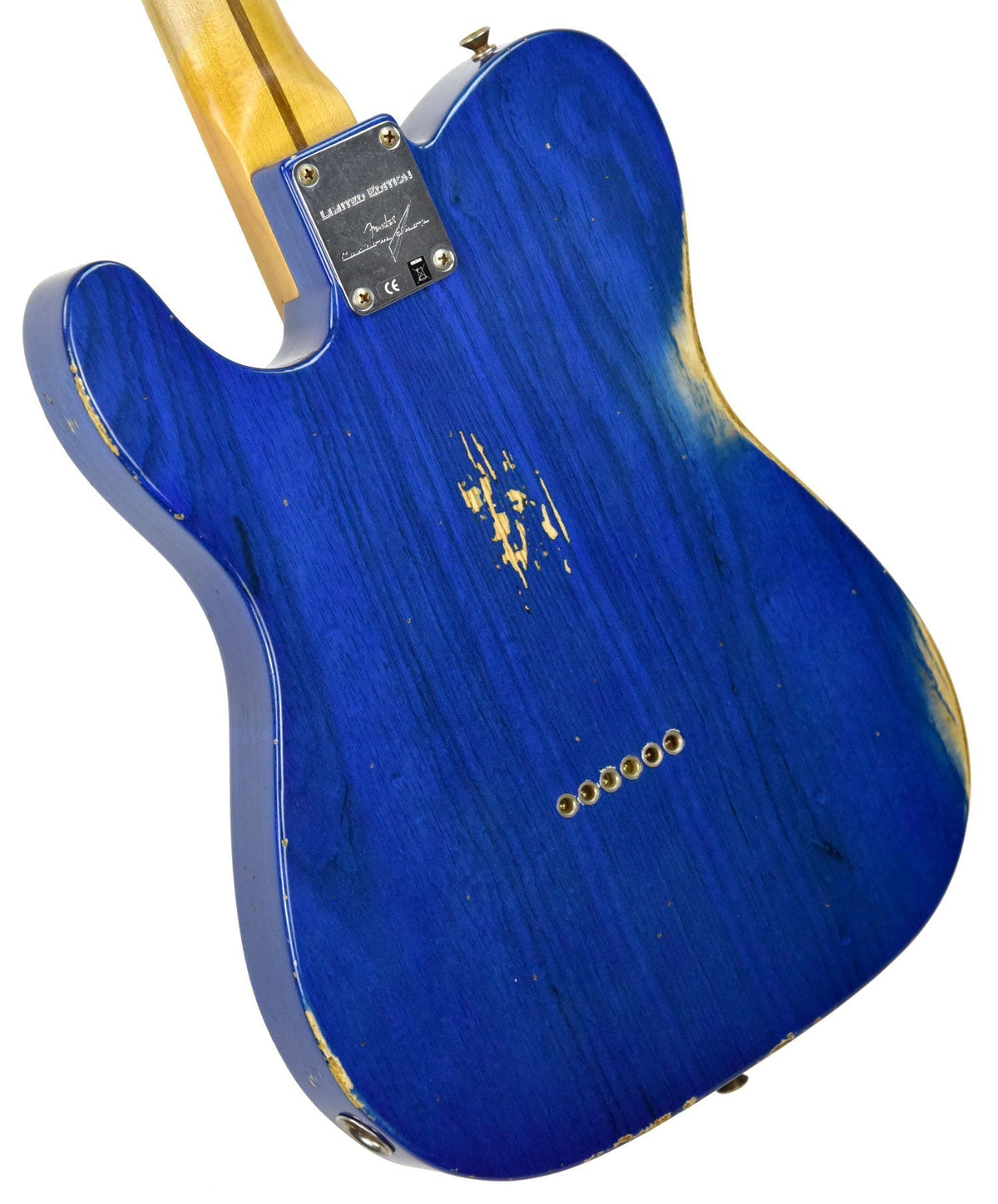 Fender Custom Shop 52 H/S Telecaster Relic in Cobalt Blues Trans R99434
