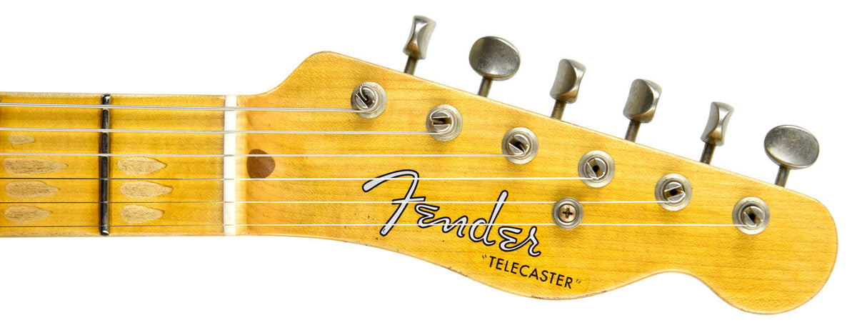 Fender Custom Shop 52 H/S Telecaster Relic in Cobalt Blues Trans R99434