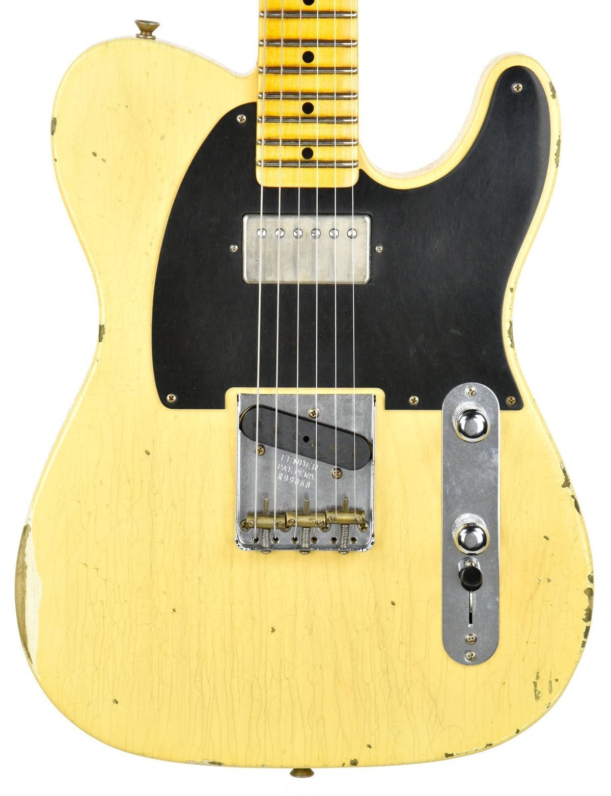 Fender Custom Shop 52 H/S Telecaster Relic Faded Nocaster Blonde R99068