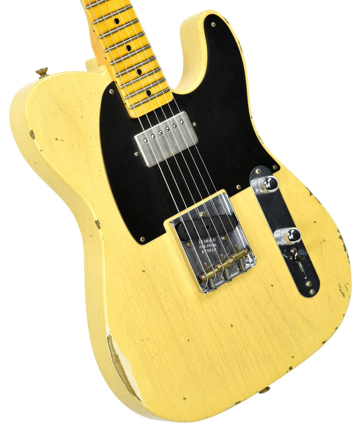 Fender Custom Shop 52 H/S Telecaster Relic Faded Nocaster Blonde R99068