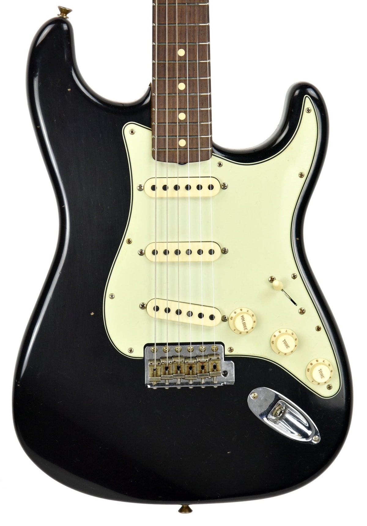 Fender Custom Shop 63 Stratocaster Relic Journeyman in Black R100564