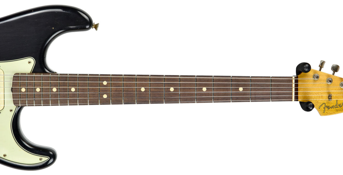 Fender Custom Shop 63 Stratocaster Relic Journeyman in Black R100564