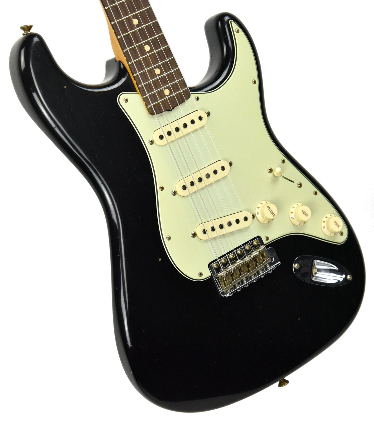 Fender Custom Shop 63 Stratocaster Relic Journeyman in Black R100564