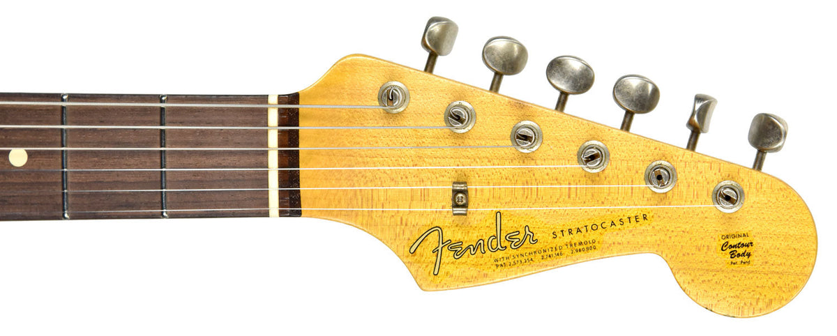 Fender Custom Shop 63 Stratocaster Relic Journeyman in Black R100564