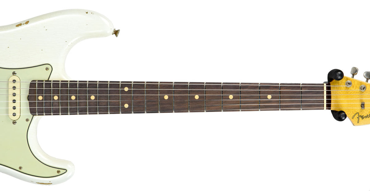 Fender Custom Shop 61 Stratocaster Relic in Olympic White CZ542942