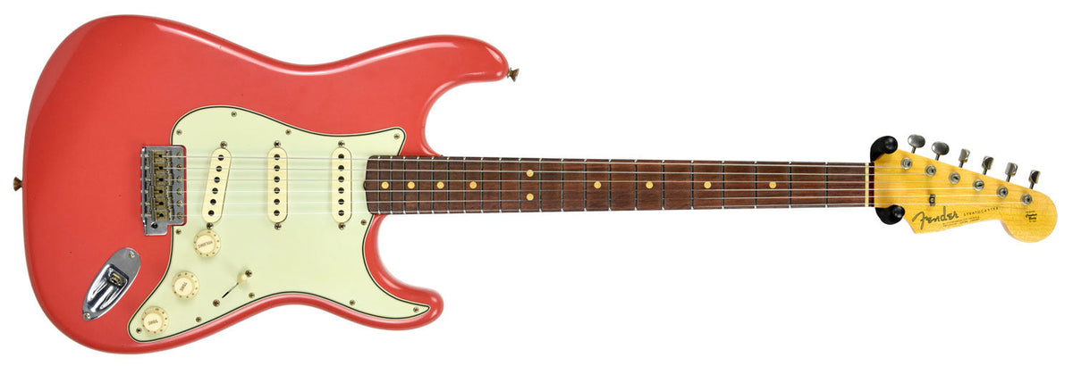 Fender Custom Shop 63 Stratocaster Journeyman Relic in Fiesta Red R100615
