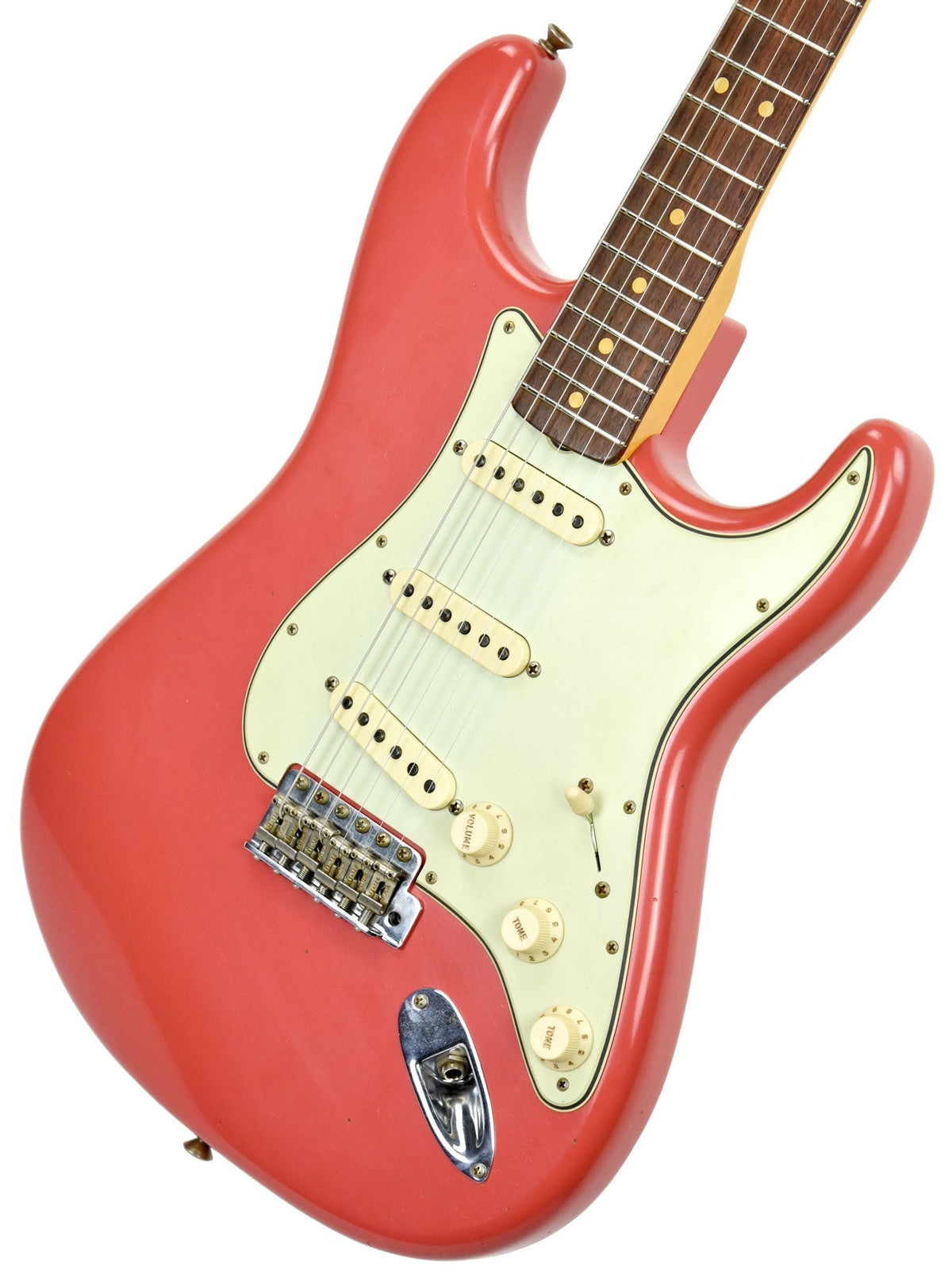 Fender Custom Shop 63 Stratocaster Journeyman Relic in Fiesta Red R100615