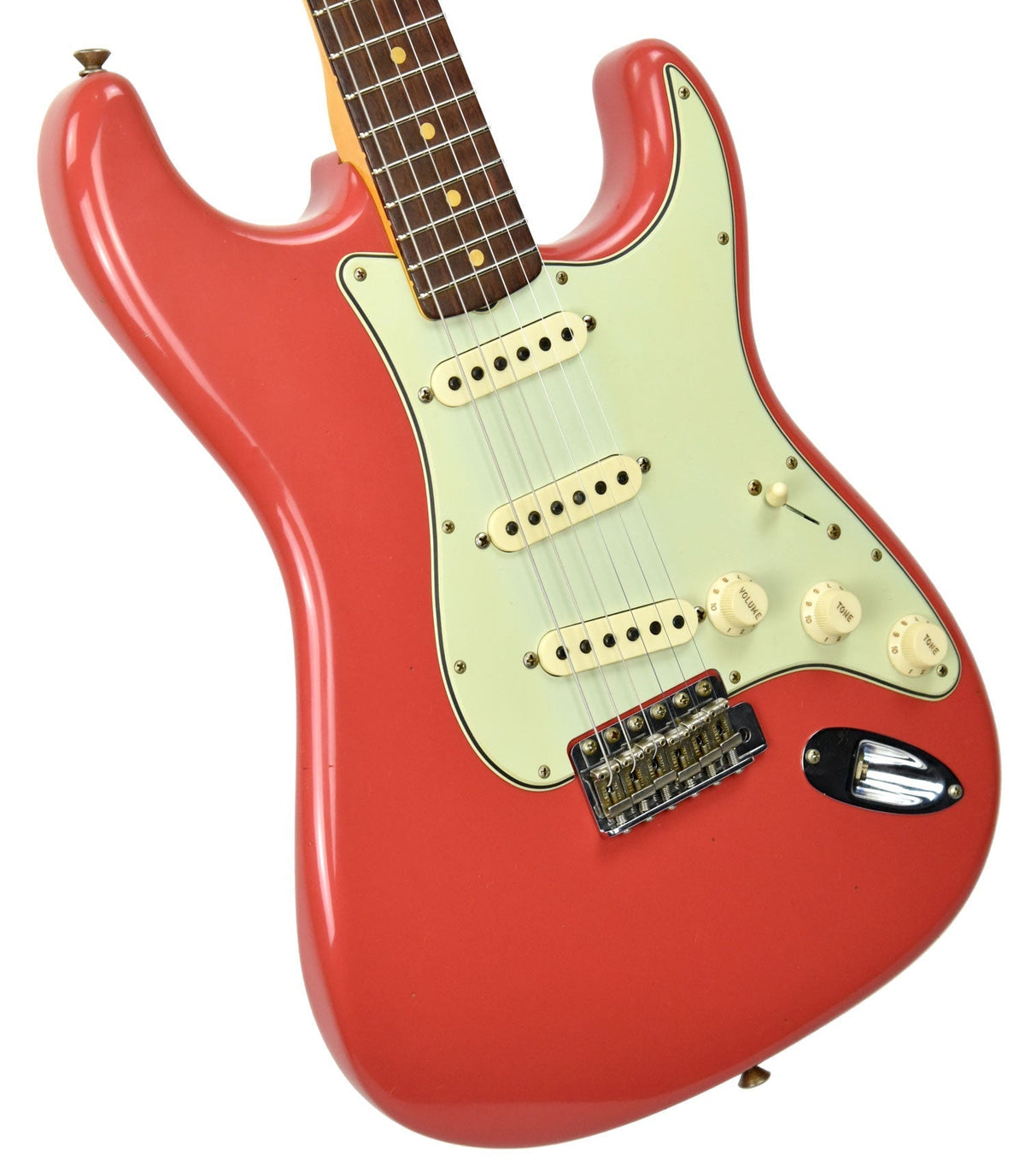 Fender Custom Shop 63 Stratocaster Journeyman Relic in Fiesta Red R100615