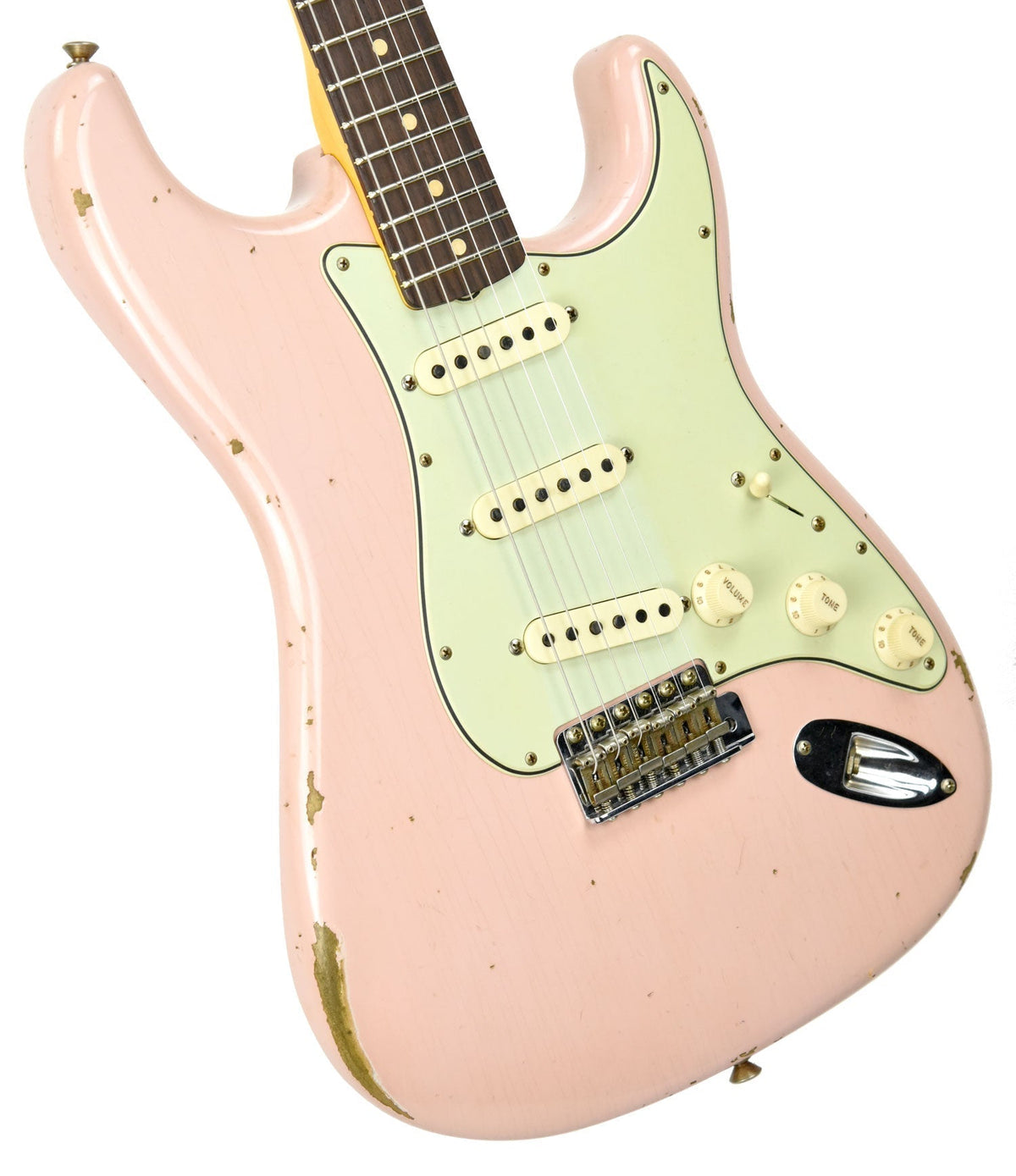 Fender Custom Shop 61 Stratocaster Relic in Shell Pink CZ542972