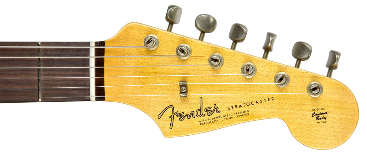 Fender Custom Shop 63 Stratocaster Journeyman Relic Fiesta Red/Salmon Pink R98152
