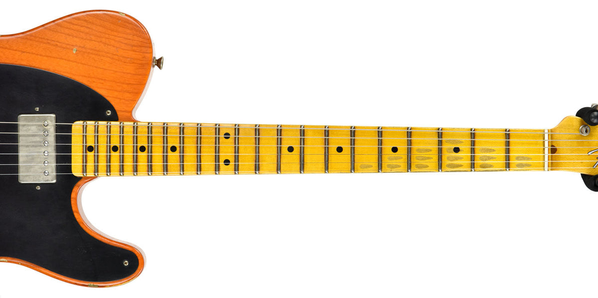 Fender Custom Shop 52 H/S Telecaster Relic Sunset Orange Transparent R98976
