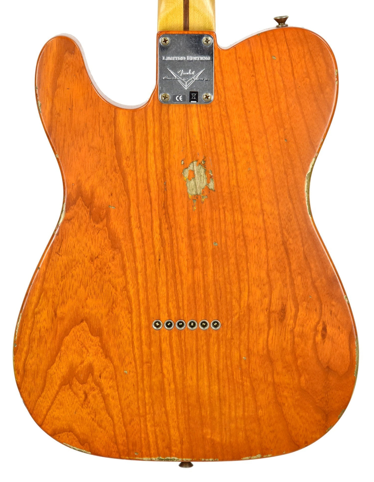 Fender Custom Shop 52 H/S Telecaster Relic Sunset Orange Transparent R98976