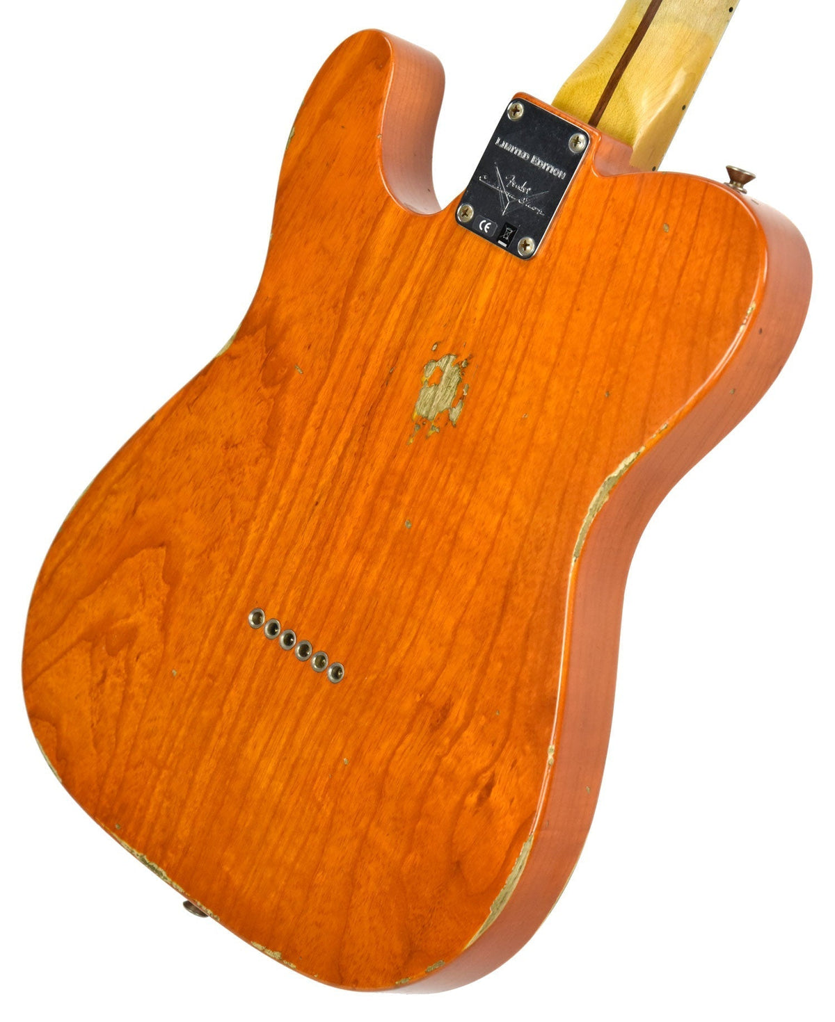 Fender Custom Shop 52 H/S Telecaster Relic Sunset Orange Transparent R98976