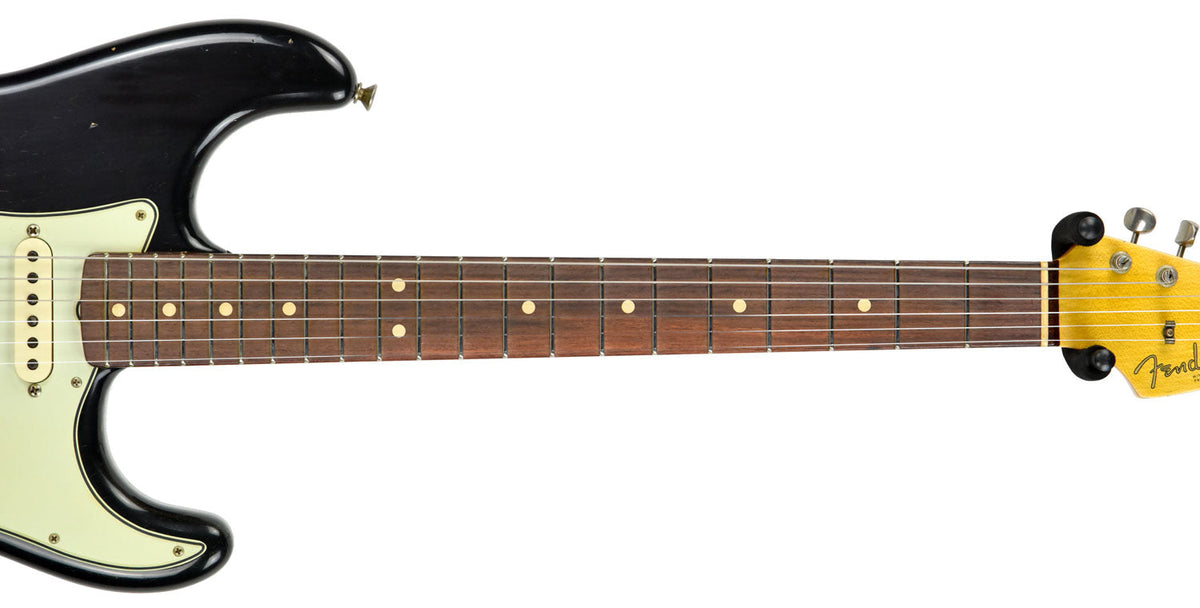 Fender Custom Shop 63 Stratocaster Journeyman Relic in Black R100581
