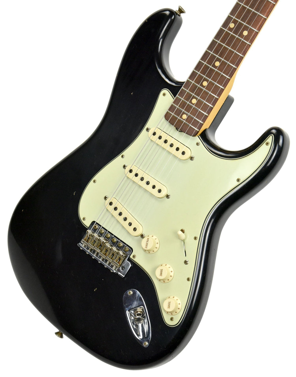 Fender Custom Shop 63 Stratocaster Journeyman Relic in Black R100581