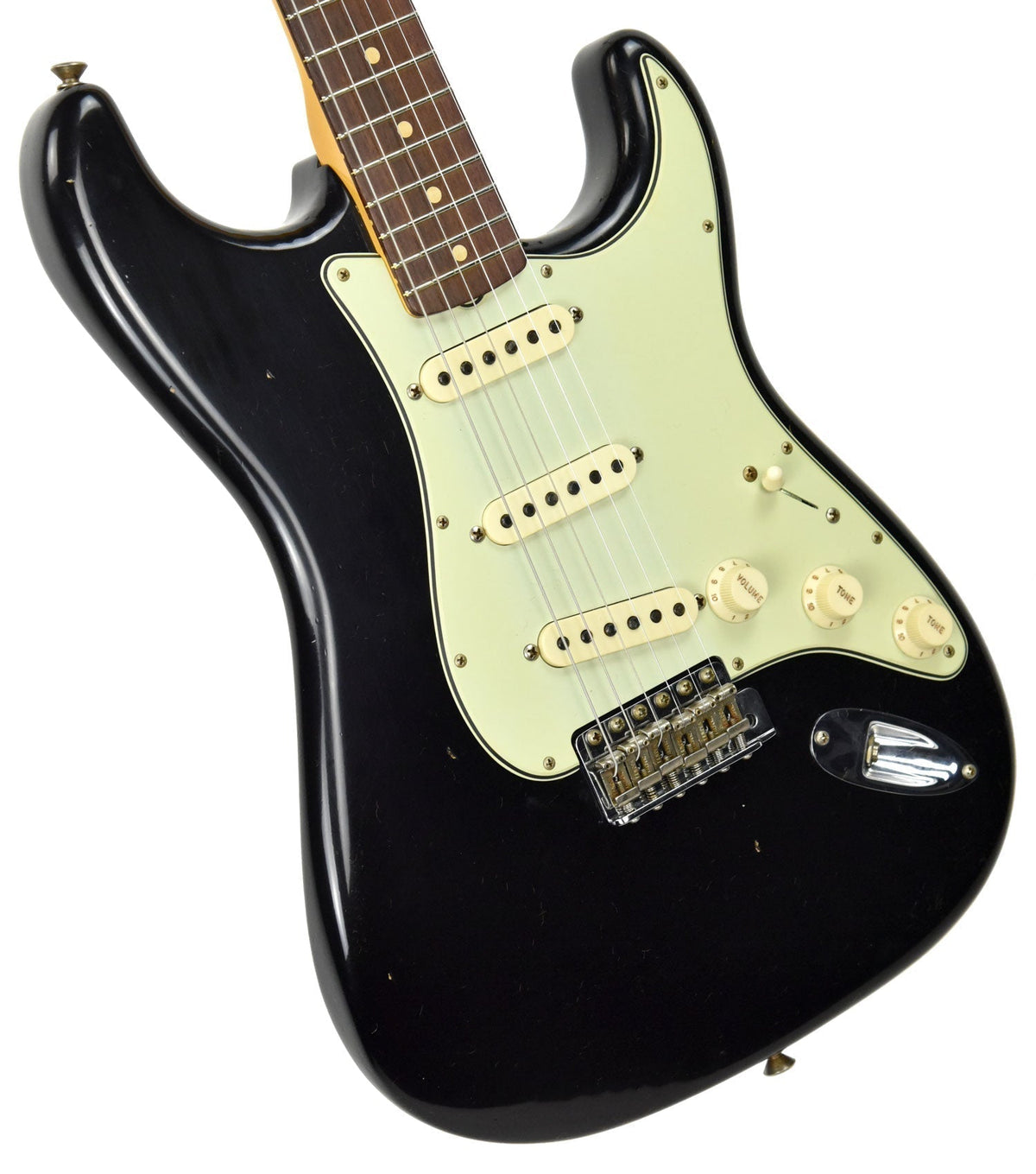 Fender Custom Shop 63 Stratocaster Journeyman Relic in Black R100581