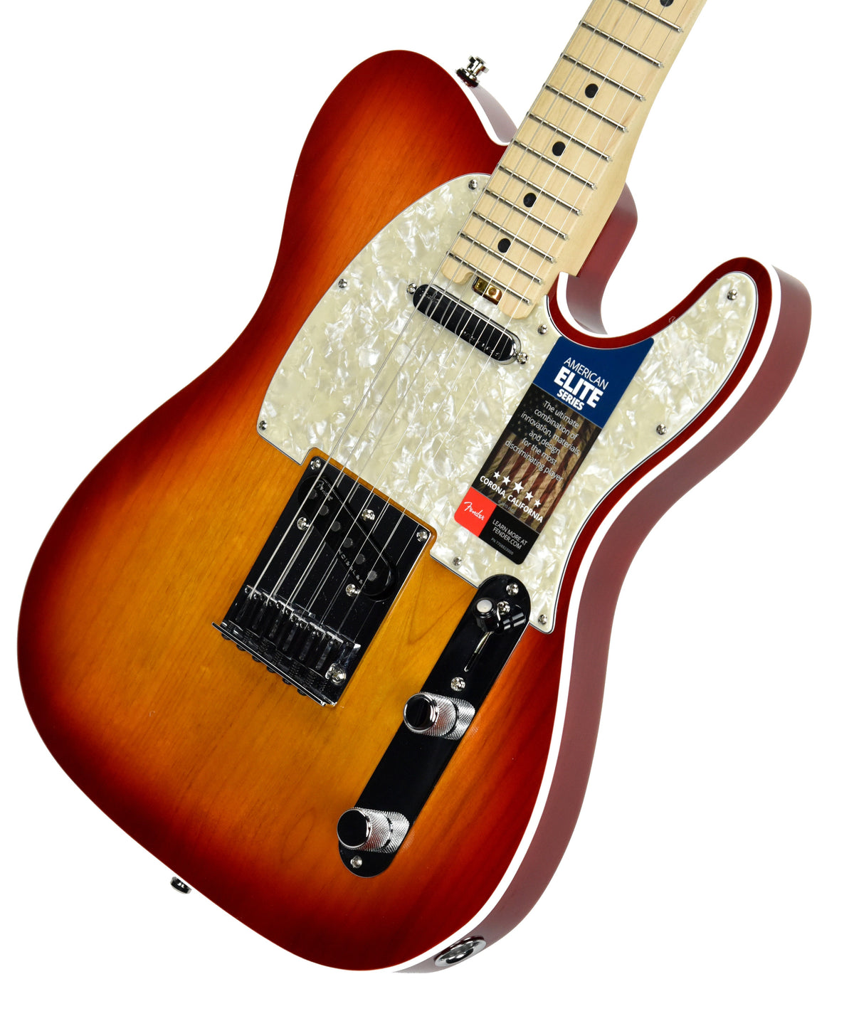 Fender American Elite Telecaster in Aged Cherry Burst US19065478