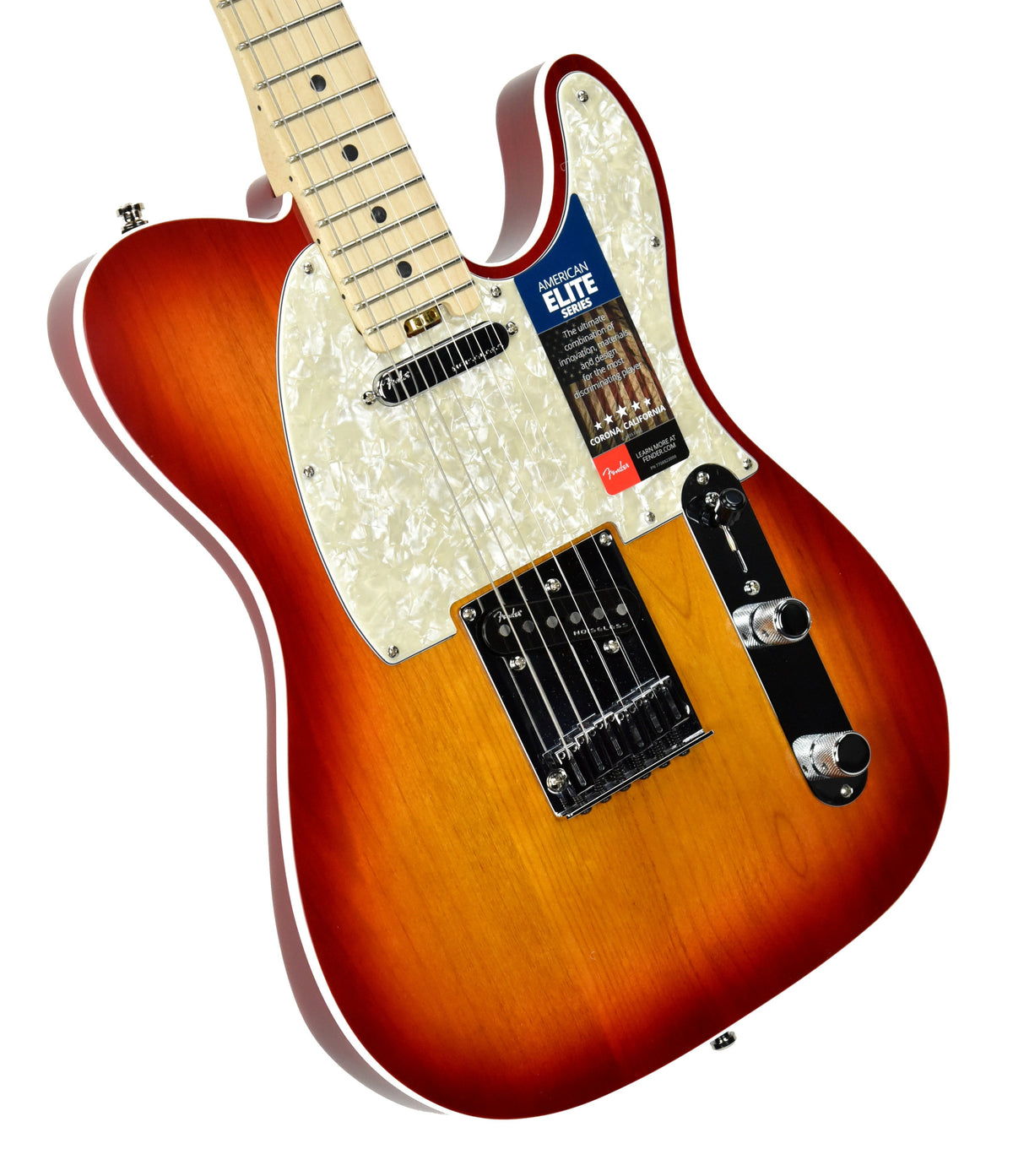 Fender American Elite Telecaster in Aged Cherry Burst US19065478