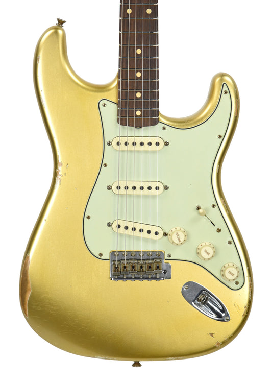 Fender Custom Shop 61 Stratocaster Relic Aztec Gold Metallic CZ542953