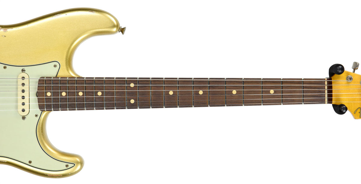 Fender Custom Shop 61 Stratocaster Relic Aztec Gold Metallic CZ542953
