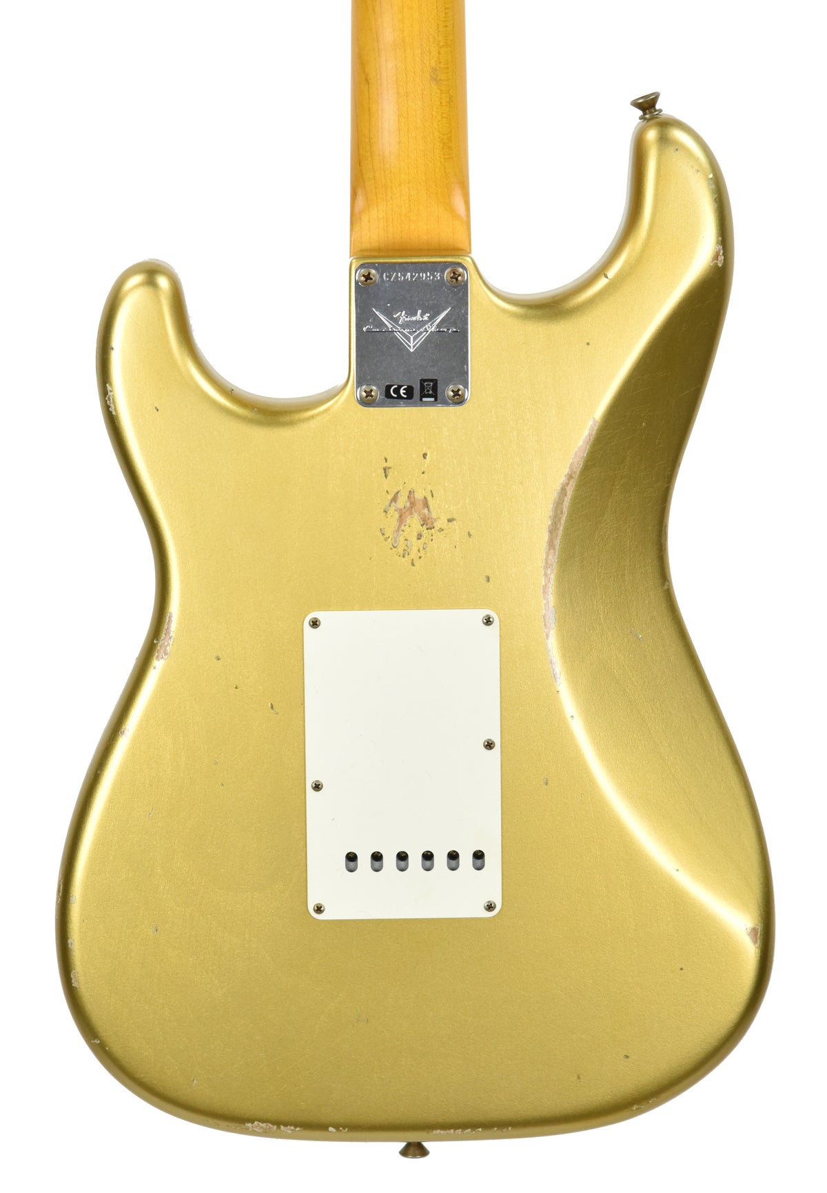 Fender Custom Shop 61 Stratocaster Relic Aztec Gold Metallic CZ542953