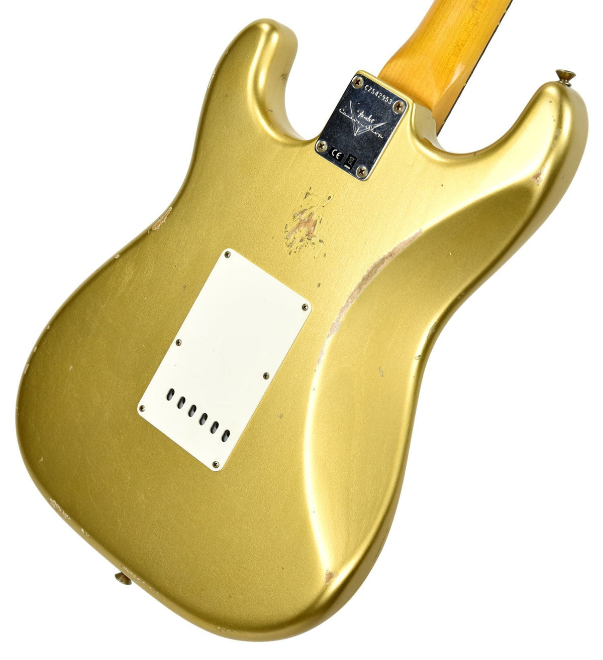 Fender Custom Shop 61 Stratocaster Relic Aztec Gold Metallic CZ542953