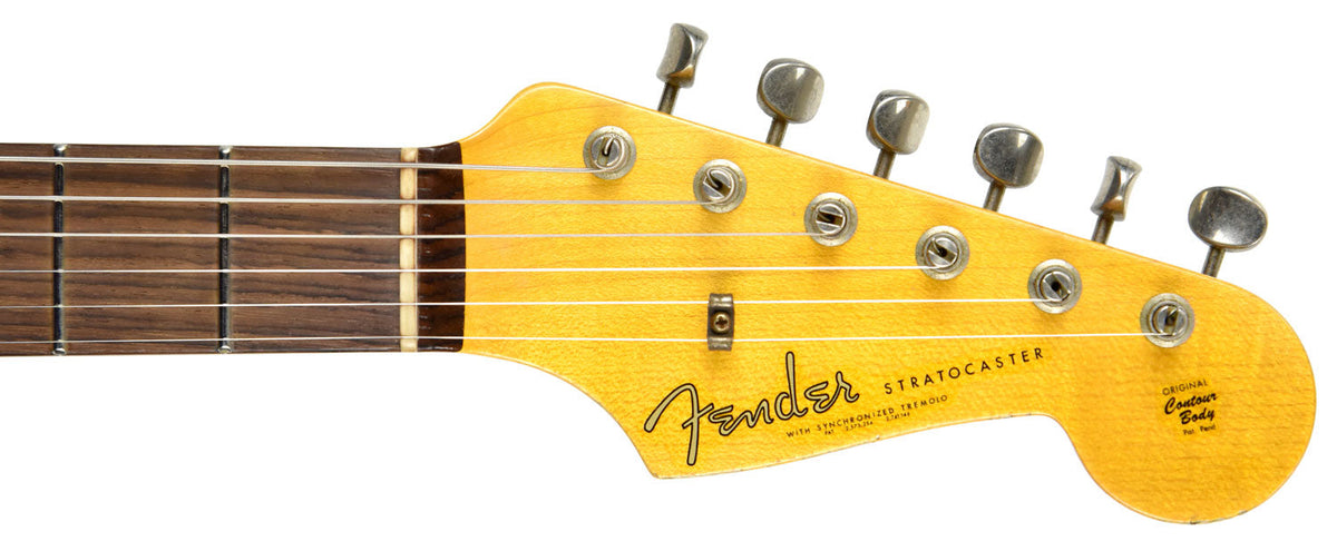 Fender Custom Shop 61 Stratocaster Relic Aztec Gold Metallic CZ542953