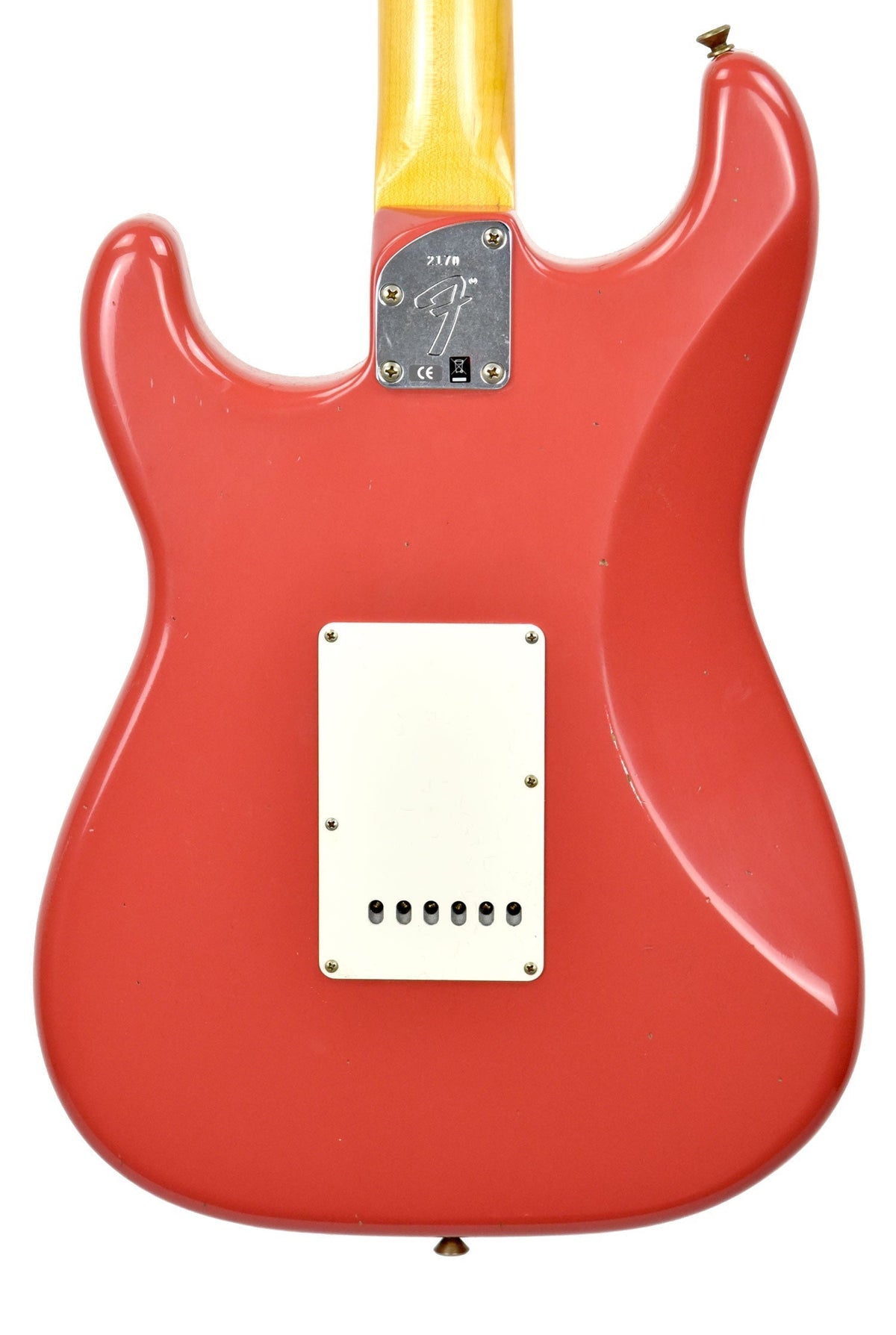 Fender Custom Shop Postmodern Strat HSS Journeyman Relic Fiesta Red